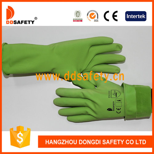 Зеленый латексные перчатки